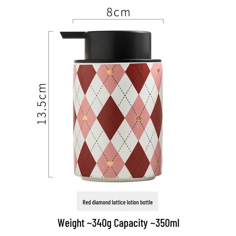 OIMG Printed Ceramic Foaming Lotion Dispenser