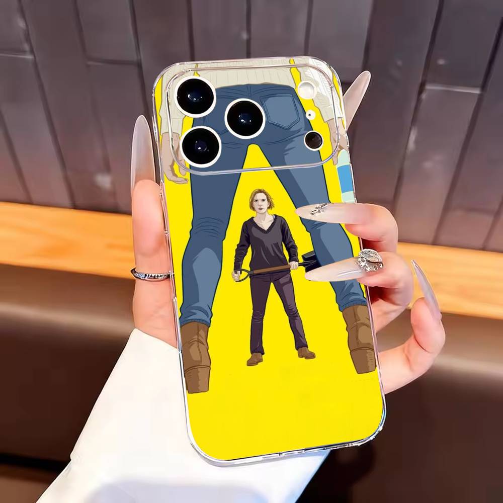 Pluribus Season Special Pick Phone Case For iPhone17,16,15,14,13,12,11 Plus,Pro Max Soft Transparent Cover