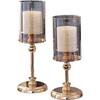 Luxuriöser Europäischer Metallkerzenständer für Zuhause, Esszimmer, Wohnzimmer, Hotel & Hochzeitsdekoration