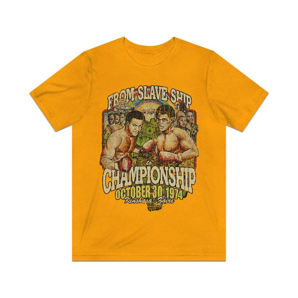 

Heavyweight Championship 1974 Vintage Men s T shirt S