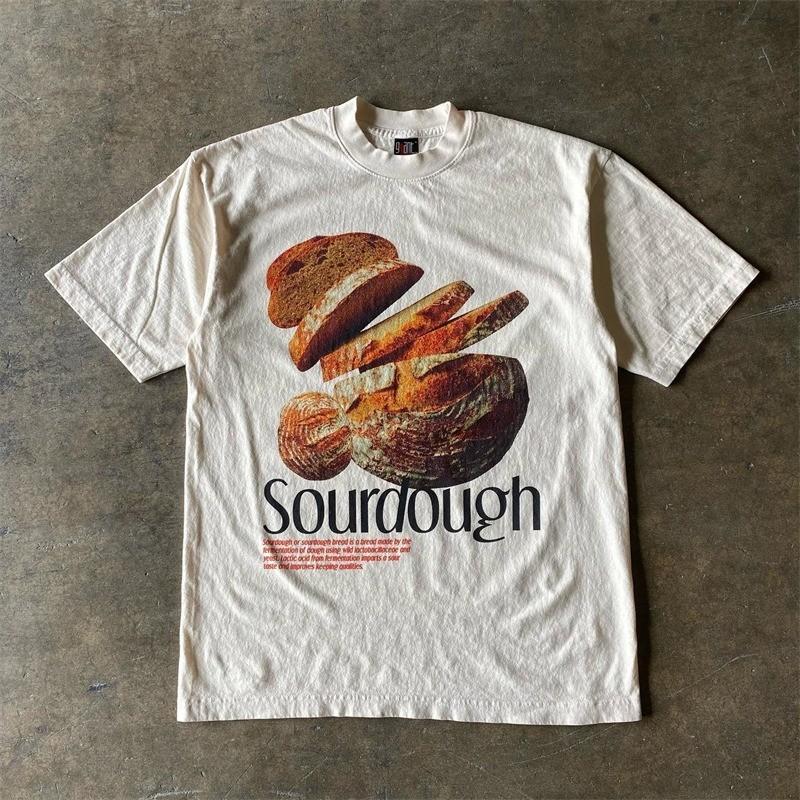 

Retro Sourdough Graphic Unisex Tee Gift For Fan S5XL Unisex T-Shirt S