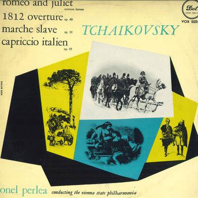 LP Schallplatte JONEL PERLEA, WIENER STAATSPHILHARMONIKER - Tschaikowskys Melodien, Slawische Ma VOX5511 DOT Japan Klassisch Gebraucht
