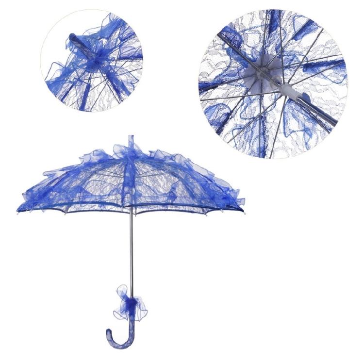 Jedinečné krajkové dekorativní deštníky, více barev, pro pódiová vystoupení, Halloween