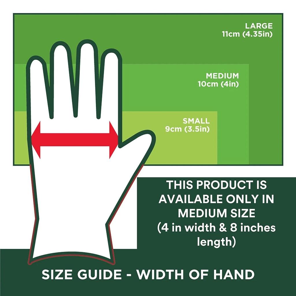 Scotch Brite Rubber Heavy Duty Hand gloves for Dishwashing & Gardening