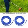 2PCS 4mm String Trimmer Line Nylon Round Trimmer Line Blue Lawn Mower Accessories for