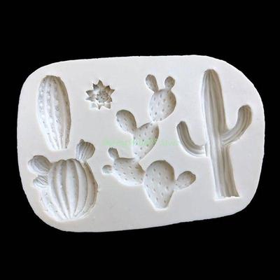24TE Crystal Epoxy Resin Mold Plant Potted Cactus Casting Silicone Mould Handmade DIY Crafts Decorations Making Tools