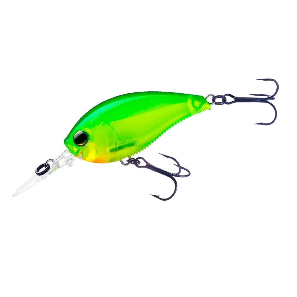 Bass Lure 3DB Crank MR Floating 60mm Green Back Chartreuse YO-ZURI 1.5 Color