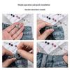 U-Shaped Pearl Brooch Fixed Straps Anti Slip Scarf Pin Diy Sewing Multi-Purpose Scarf Adjuster Lady Fixed Pins