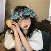 Bohemia Floral Headband Cloth Bridal Garland New Hair Bands  Birthday Party