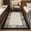 Bedroom Carpet Easy To Maintain Chinese Classical Style Dirt Resistant Carpet Household Bedside Carpet