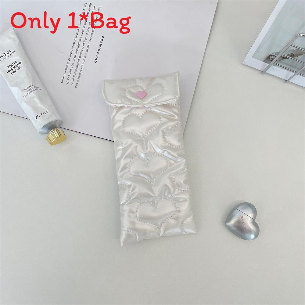 Modern Minimalist Pu Eye Glass Case With Soft Padding For Bedroom Storage