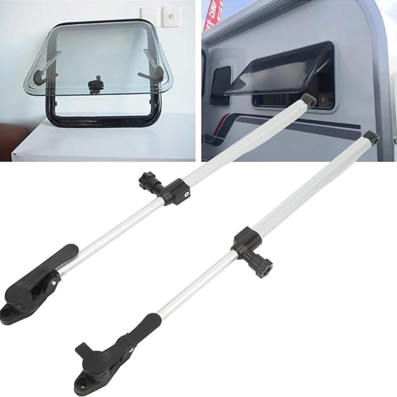 Aluminium Telescopic Window Lift Strut Window Support Rod for Motorhome Replacement Support Strut Easy Installation