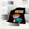 1pc Rugrats,Tommy,90sDigital Print Fleece Blanket - Contemporary Style, Suitable for All Seasons, Perfect for Home, Travel, or Camping - Mac