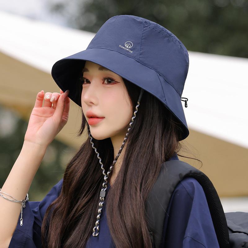 Outdoor Hiking Hat Women'S Summer Cycling Sun Protection Sun Hat Quick Drying Breathable Mesh Sun Hat Bucket Hat