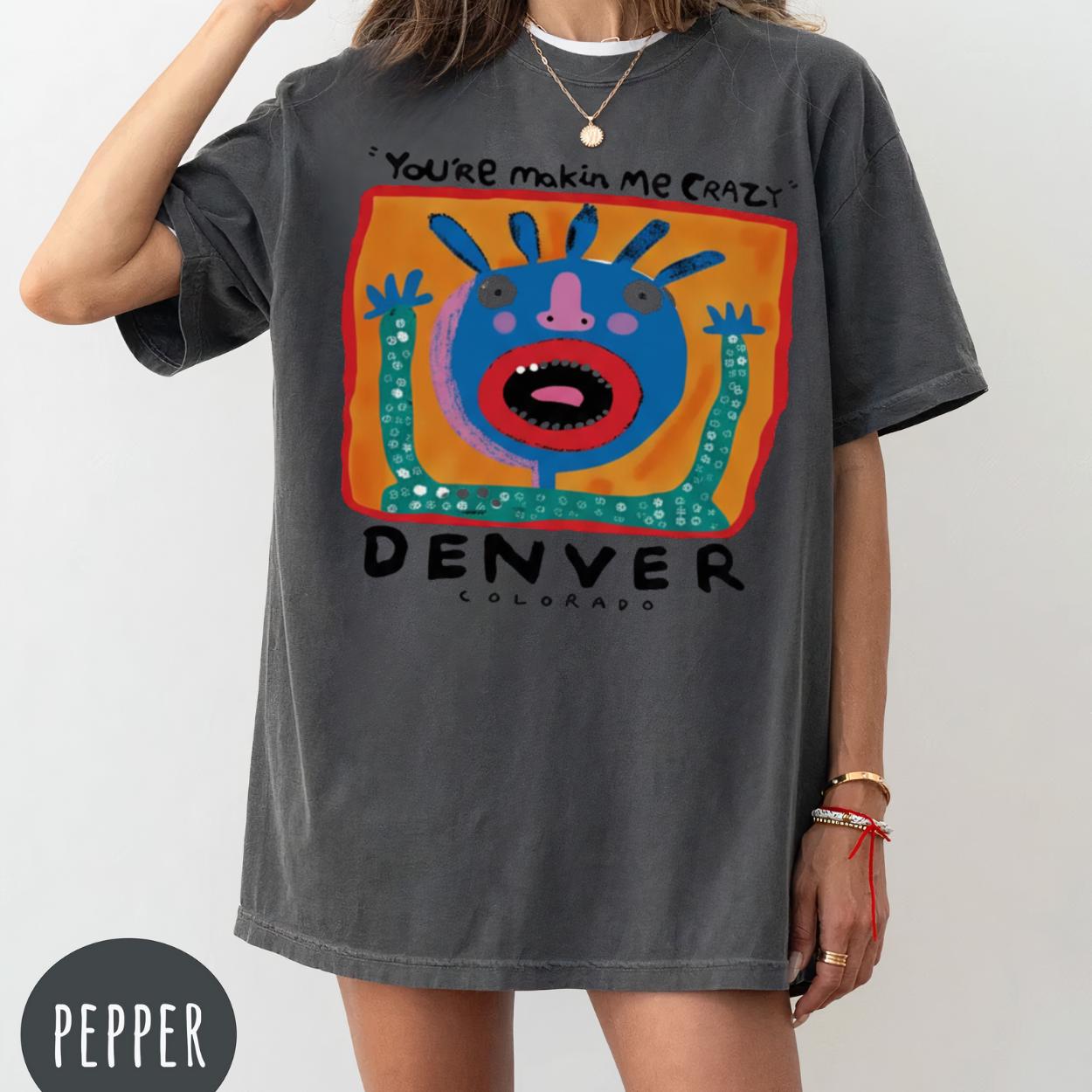 

Size Summer Womens Colorful Pop Art Inspired Artistic TShirt Cotton Breathable Stylish Versatile Street Style S