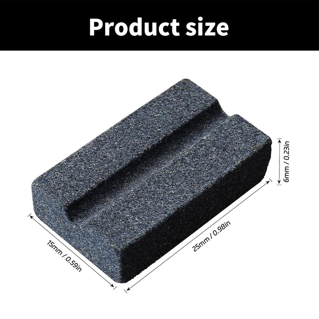 V Shaped Dart Point Sharpener Portable Tip Point Dart Sharpening Stone Tools Stick Rod Sharpener for Easy Polishing