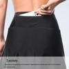 Ousen Women's Slim-Fit Cycling Skirt Shorts with Silicone Pad