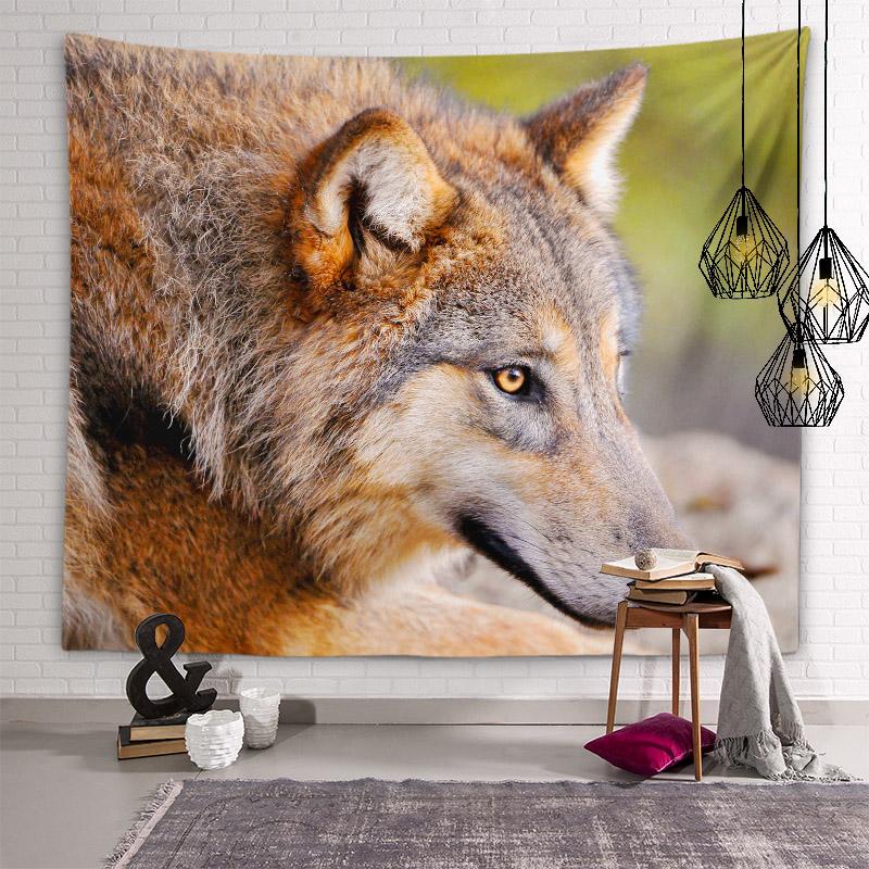 Afghan Hound Cat Tapestry Cute Animal Wall Art Decoration Tapestry Kids Room Decor Living Room Bedroom Dorm Room Home Decor