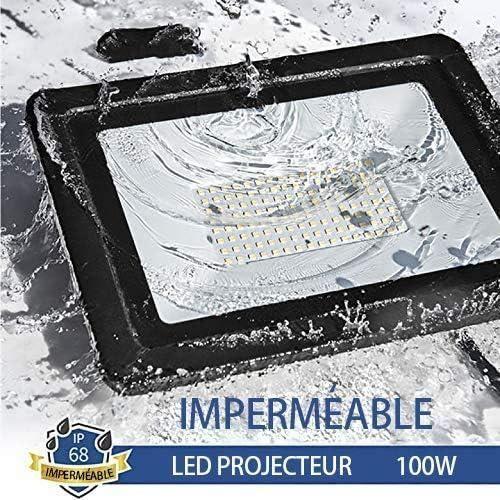 Projecteur D'extérieur - 20W - Blanc Chaud - IP68 - Durable Et Étanche