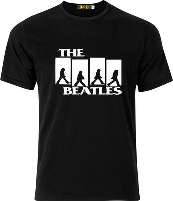 The Beatles Retro Abbey Road Weihnachtsgeschenk lustiger Humor Baumwoll-T-Shirt