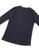 SSK Junior Undershirt Low-Neck Long-Sleeve (Peach Brushed)