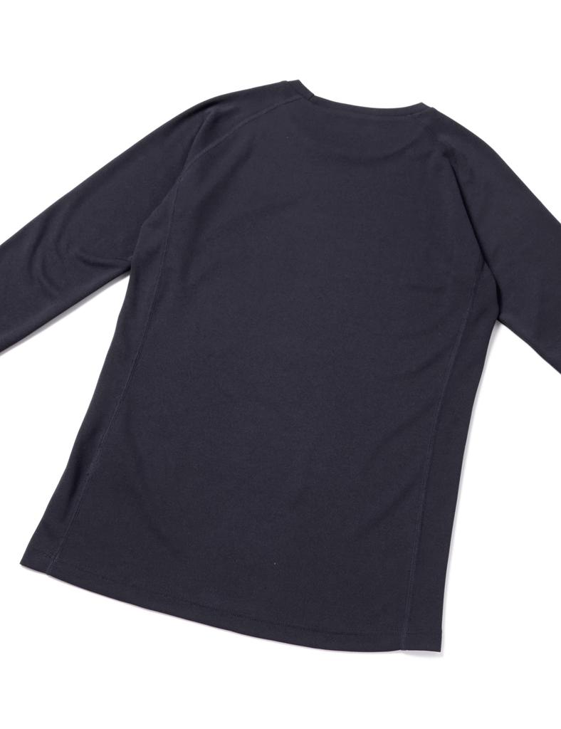 SSK Junior Undershirt Low-Neck Long-Sleeve (Peach Brushed)