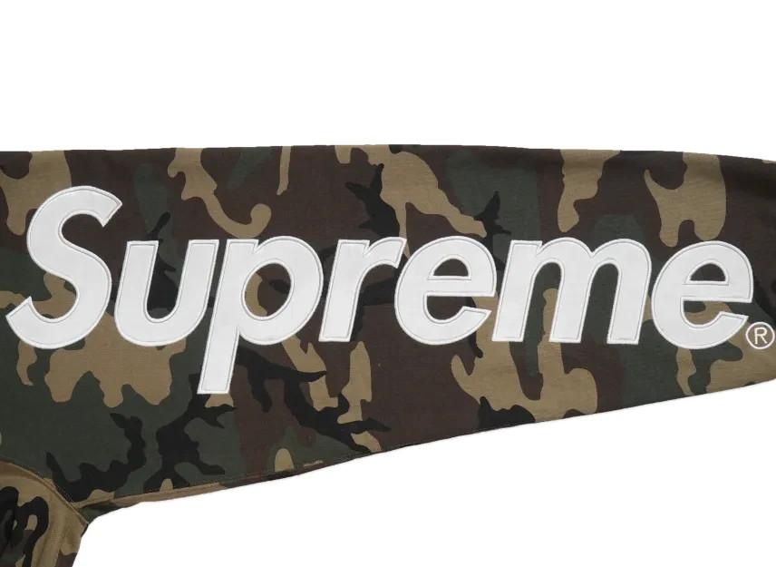 Supreme Satin Applique Sweatpant (26SS) "Woodland Camo"