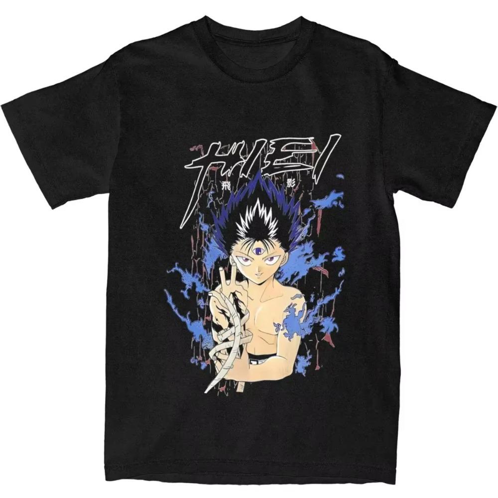 Men Women's Yu Yu Hakusho Hiei Shirt Apparel Awesome  T Shirt Top Tee Clothes Original