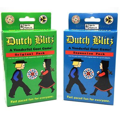Prekyboje: Dutch Blitz Originalus ir Basic Plus Plėtinys Šeimos Žaidimas (Angliška versija)