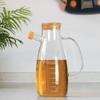 Leak-Proof Glass Oil Pot Food-grade Seasoning Bottle Durable Oil Dispenser Bottle  Household