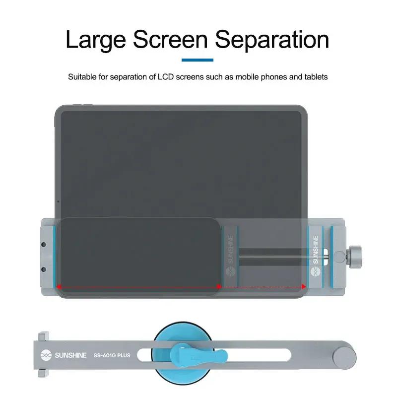 SUNSHINE SS-601G Plus Heizungsfreie Schnelltrennvorrichtung Großer Bildschirmtrenner für Tablet-Handy-Demontage Splitter
