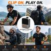 with Back Clip Mini Wireless Audio Speaker  for Sports Running Hiking Outdoor Travel Gym Workout