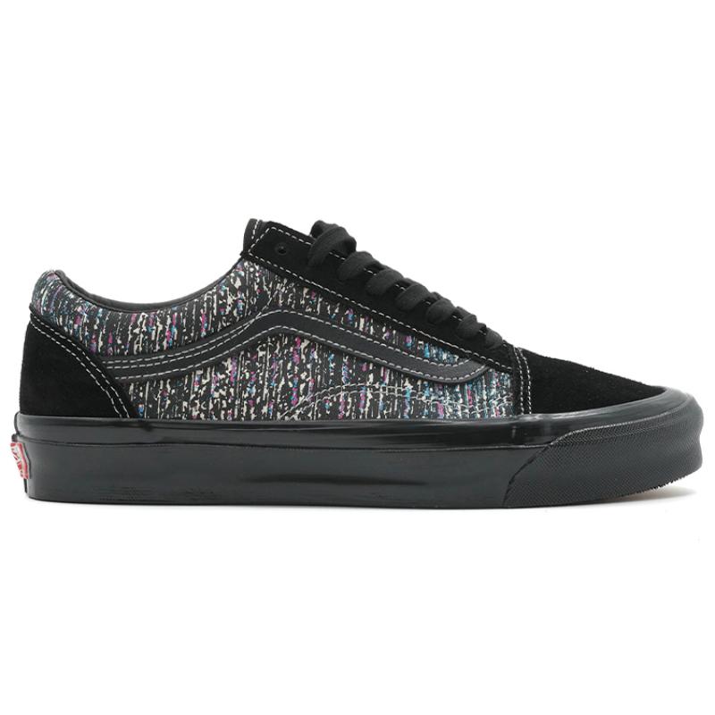 Vans Vault Og Old Skool Lx Black/Multi Color Vans VN0A4P3X2SW