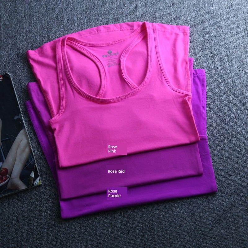 Yoga Quality Sleeveless Women's Tight Stretch Sports Vest