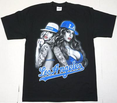 Los Angeles City T Shirt La Baseball Urban