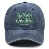 Baseball Cap With "SAUDI ARABIA" "YALLA SAUDI" Flag Printed , Adjustable Baseball Hat Lightweight Fashion Leisure Casual Sun Hat