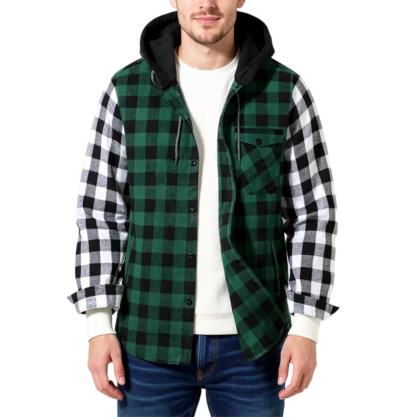 

Men s Zipper Hooded Sports And Casual Loose Jacket XL