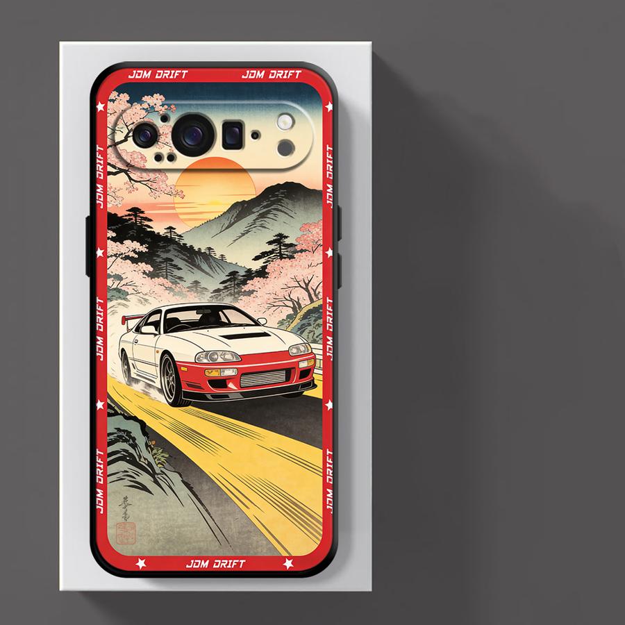 Funda Phone Cover Case for Google Pixel 10A 7a 10 9 Pro XL 9a 6 7 8 Pro 6a 8a JDM Sport Car
