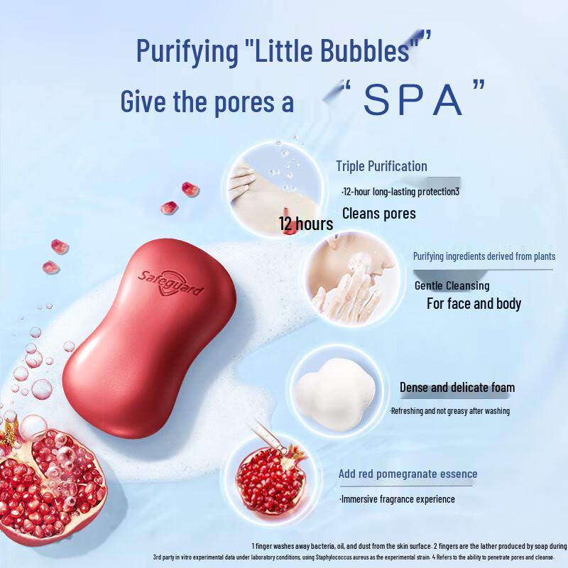 Safeguard Granatapfel Reinigungsseife