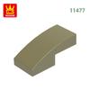 310Pcs/lot 11477 Slope Curved 2x1x2/3 Block Moc Colour Accessories Works With featuring Brick DO IT YOURSELF Children's Toy Assembly Parts