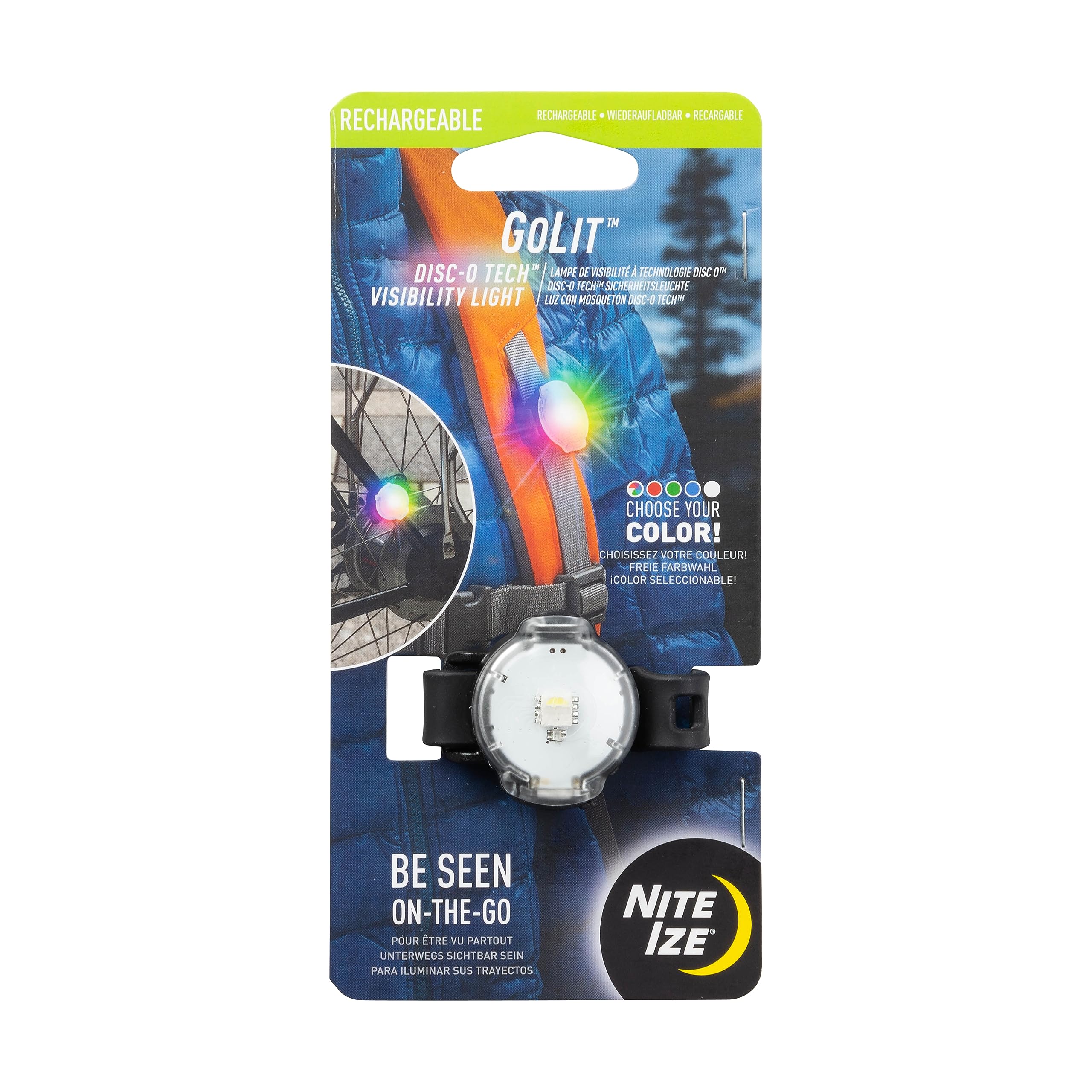 

NITEIZE Gorlit Rechargeable Light Multicolor