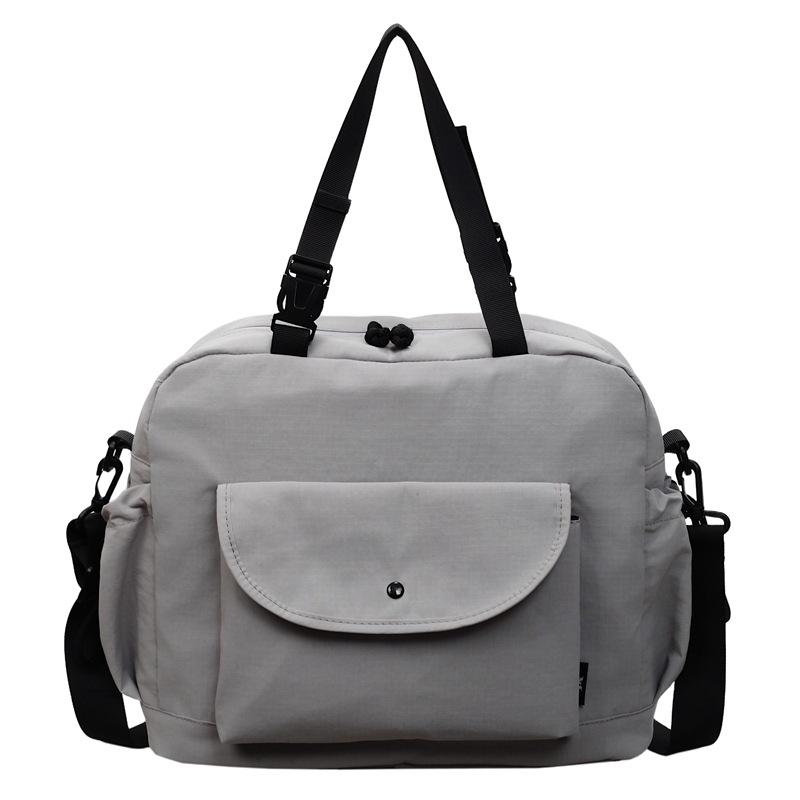 Large Capacity Travel Bag Color Contrast Tote Bag Women's Crossbody Bag