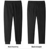 Herren Herbst/Winter Verdickte Baumwolle Straight-Leg Sweatpants - Lockere Passform, Übergröße, Freizeithose