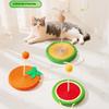 Interactive Hemp Rope Spring Ball Cat Toys Tumbler Sword Hemp Cat Scratch Board Self-Play Kitten Stick Relieve Boredom Toys