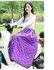 Winter Windproof Fleece-Lined Skirt for Leg and Knee Protection - Unisex Warm Riding Gear