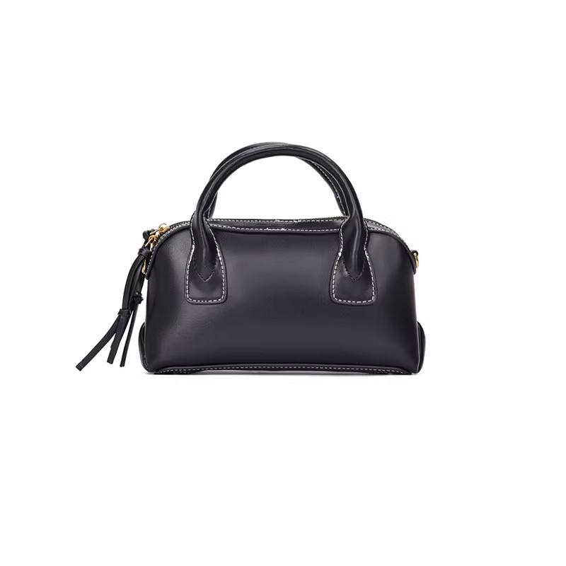 Spanish Women'S Bags Niche Bowling Bags Fashion Versatile Messenger Handbags Trend
