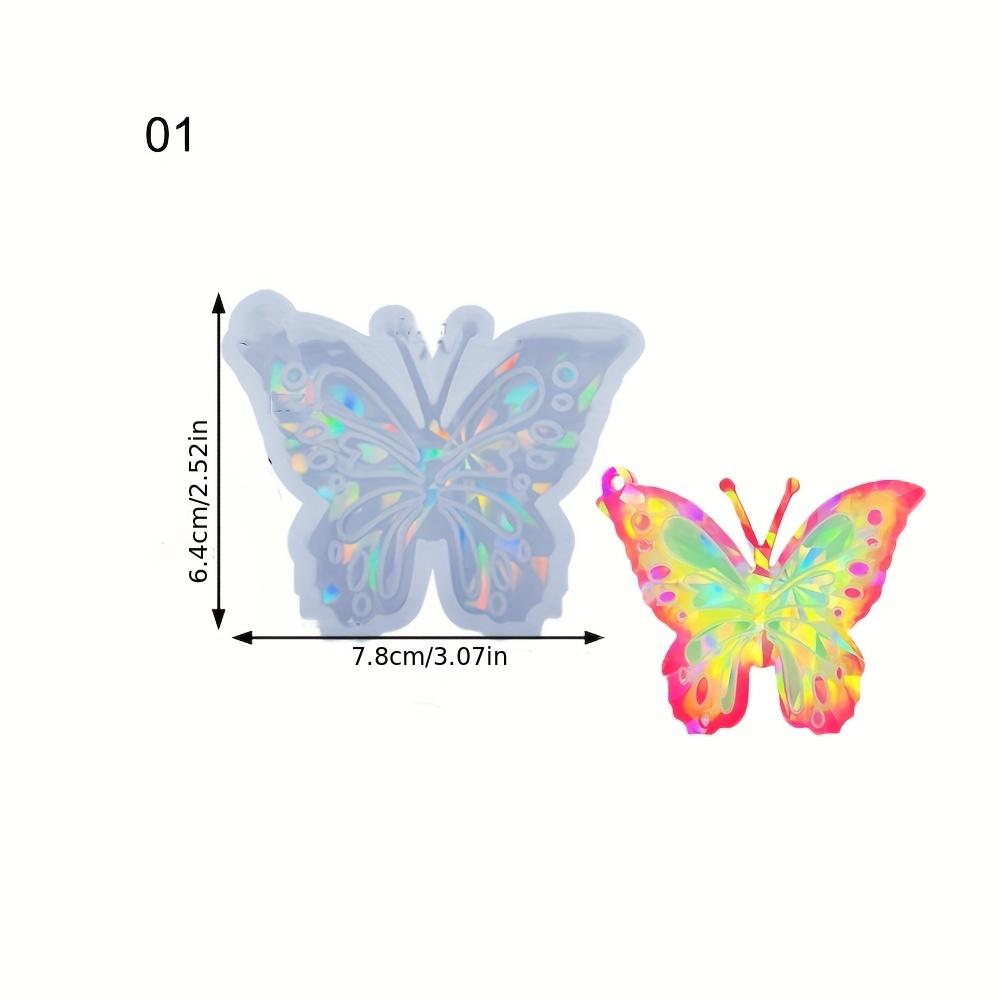 

Butterfly Combination Ornament Resin Mold with Different Butterfly Shapes Silicone Butterfly Ornament Decoration Mold