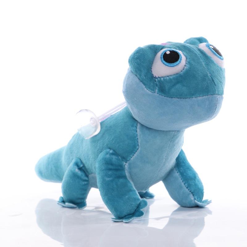 

Enchanting Frozen 2 Fire Spirit Blue Salamander Plush Doll Perfect For Kids And Fans 25cm With Sucker