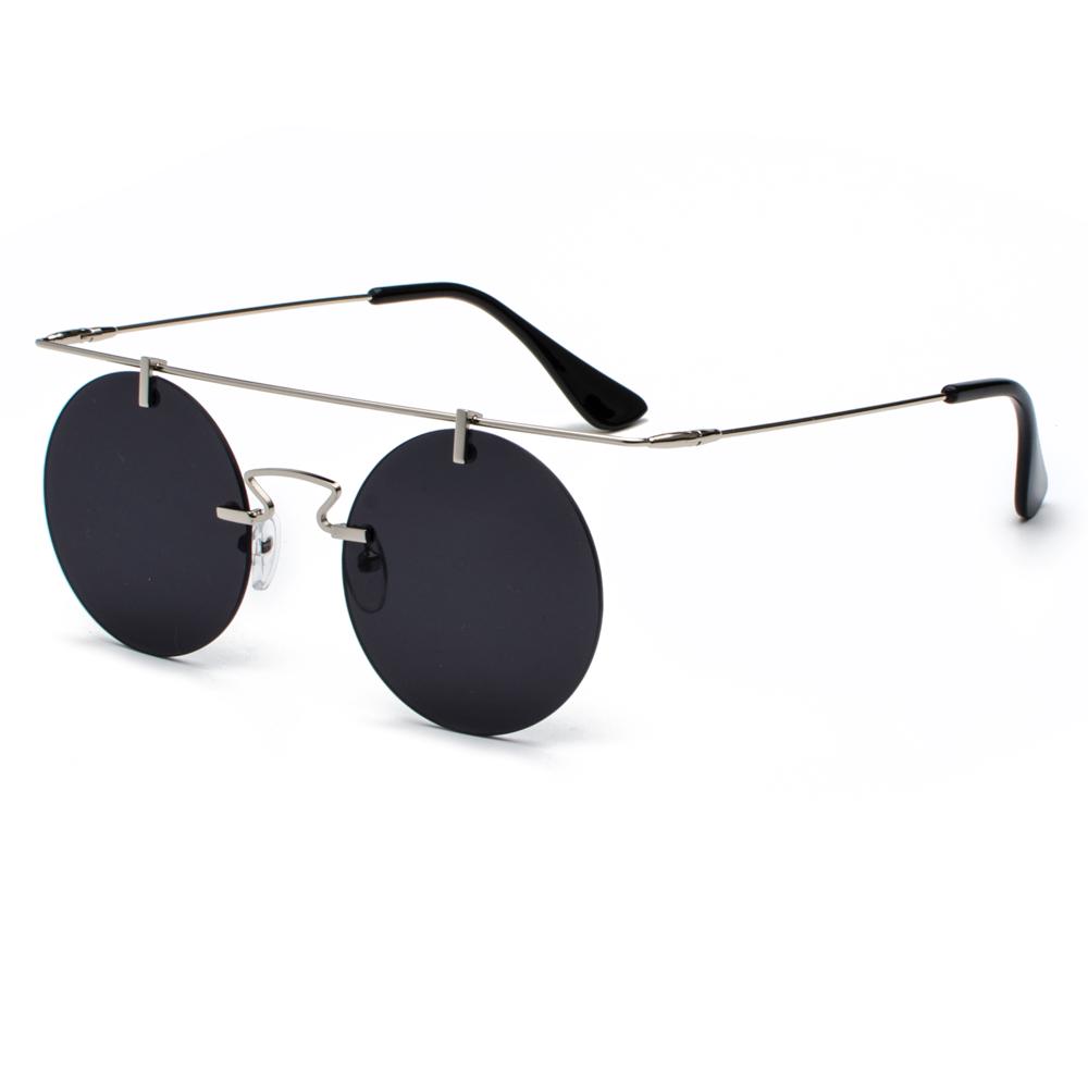 FakMe Fashion Man Women Irregular Frame Sunglasses Glasses Vintage Retro Style