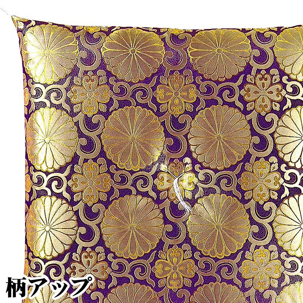 Buddhistischer Altar Shop Takita Shoten Gozen Zabuton Shin Kintsu Lila Gedenkgottesdienst Buddhistischer Altar Buddhistischer Obon Tempelgebrauch Goldbrokat Zabuton Obon